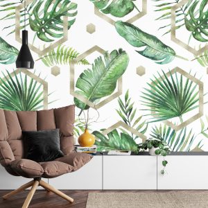 Papier Peint Feuilles De Monstera – Image 4