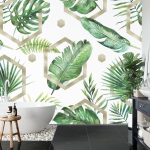 Papier Peint Feuilles De Monstera – Image 5