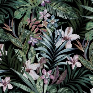 Papier Peint Feuilles Tropicales – Image 1