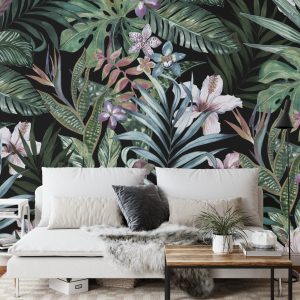 Papier Peint Feuilles Tropicales – Image 3