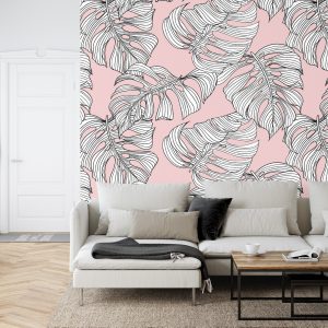 Papier Peint Feuilles De Monstera – Image 6