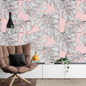 Papier Peint Feuilles De Monstera – Image 4