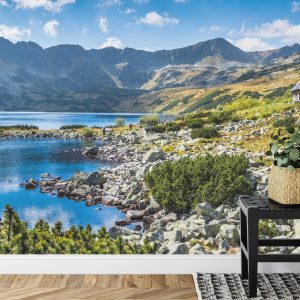 Papier Peint Lac De Montagne Dans La Vallée – Image 7