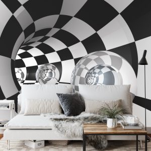 Papier Peint Forêt Dans Le Brouillard – Image 3