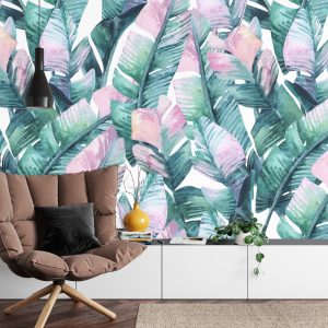 Papier Peint Feuilles Tropicales – Image 4