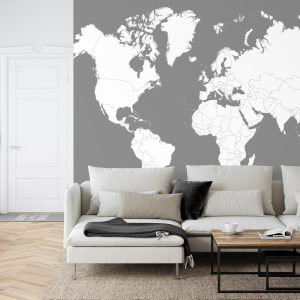 Papier Peint Carte Du Monde – Image 6