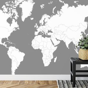 Papier Peint Carte Du Monde – Image 7