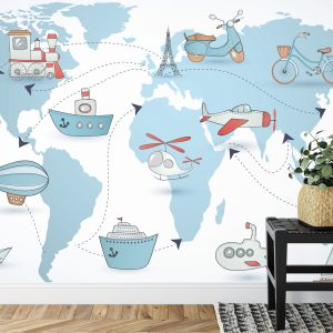 Papier Peint Carte Pour Voyager – Image 7