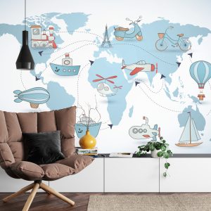 Papier Peint Carte Pour Voyager – Image 4