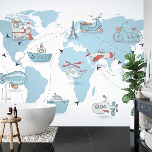 Papier Peint Carte Pour Voyager – Image 5