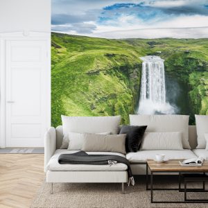 Papier Peint Vue Aérienne D'une Cascade 3D – Image 6