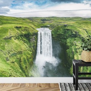 Papier Peint Vue Aérienne D'une Cascade 3D – Image 7