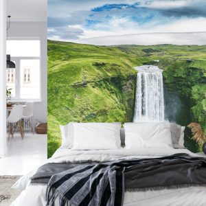 Papier Peint Vue Aérienne D'une Cascade 3D – Image 8