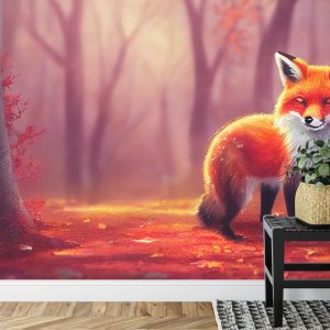 Papier Peint Renard Des Bois En Automne – Image 7