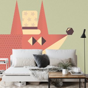 Papier Peint Of A Fox With A Hat – Image 3