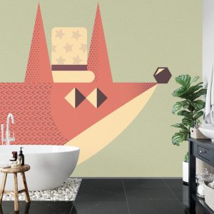 Papier Peint Of A Fox With A Hat – Image 5