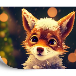 Papier Peint Little Fox – Image 2