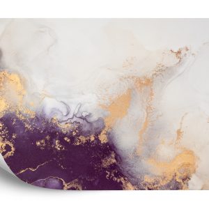 Papier Peint Marble Ink Abstract Art From Exquisite Original Painting For Abstract Background . Painting Was Painted Pattern Of Ombre Alcohol Ink . – Image 2