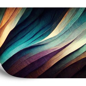 Papier Peint Organic Lines As Abstract Wallpaper Background Design – Image 2