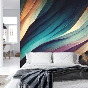 Papier Peint Organic Lines As Abstract Wallpaper Background Design – Image 8