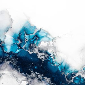 Papier Peint Marble Ink Abstract Art From Exquisite Original Painting For Abstract Background . Painting Was Painted Pattern Of Ombre Alcohol Ink . – Image 1