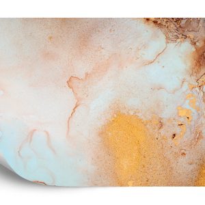 Papier Peint Marble Ink Abstract Art From Exquisite Original Painting For Abstract Background . Painting Was Painted Pattern Of Ombre Alcohol Ink . – Image 2