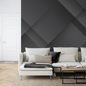 Papier Peint Abstract Black Background. Abstract Graphic Design Banner Pattern Background Template. – Image 6