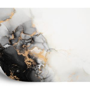 Papier Peint Marble Ink Abstract Art From Exquisite Original Painting For Abstract Background . Painting Was Painted Pattern Of Ombre Alcohol Ink . – Image 2