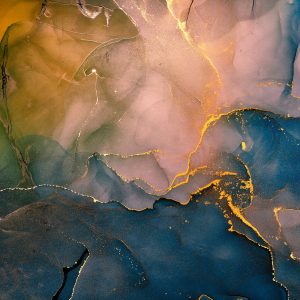 Papier Peint Alcohol Ink Colors Translucent. Abstract Multicolored Marble Texture Background. Design Wrapping Paper, Wallpaper. Mixing Acrylic Paints. Modern Fluid Art. Alcohol Ink Pattern – Image 1