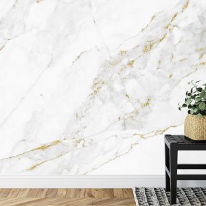 Papier Peint White Gold Marble Texture Pattern Background With High Resolution Design For Cover Book Or Brochure, Poster, Wallpaper Background Or Realistic Business – Image 7