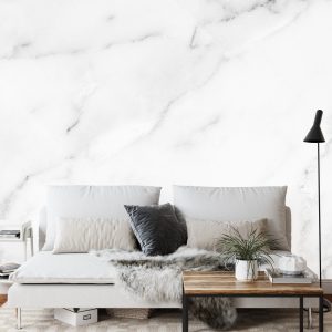 Papier Peint Marble Granite White Background Wall Surface Black Pattern Graphic Abstract Light Elegant Black For Do Floor Ceramic Counter Texture Stone Slab Smooth Tile Gray Silver Natural For Interior Decoration. – Image 3