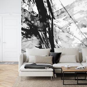 Papier Peint Abstract Ink Paint Background – Image 6