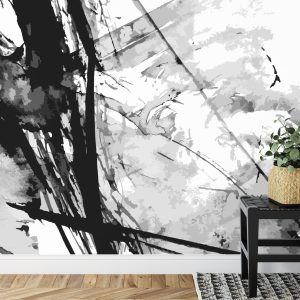 Papier Peint Abstract Ink Paint Background – Image 7