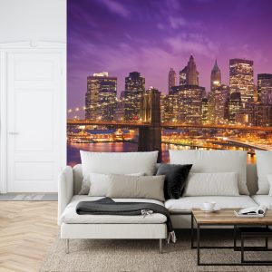 Papier Peint New York Manhattan Pont De Brooklyn – Image 6