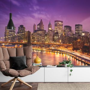 Papier Peint New York Manhattan Pont De Brooklyn – Image 4