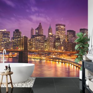 Papier Peint New York Manhattan Pont De Brooklyn – Image 5