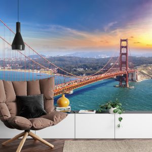 Papier Peint Golden Gate Bridge In San Francisco – Image 4
