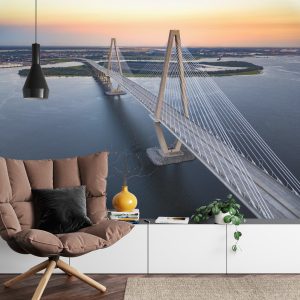 Papier Peint Charleston Bridge – Image 4