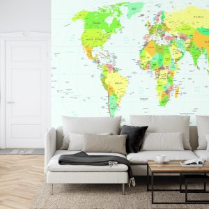 Papier Peint Carte Du Monde – Image 6