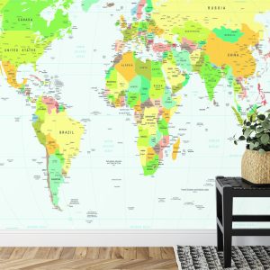 Papier Peint Carte Du Monde – Image 7