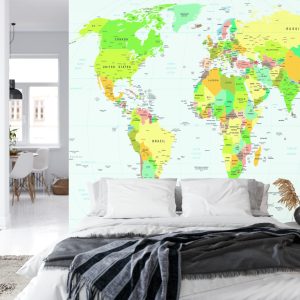 Papier Peint Carte Du Monde – Image 8