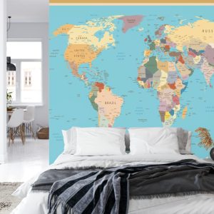 Papier Peint Carte Du Monde – Image 8