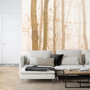 Papier Peint Forêt Dans Le Brouillard – Image 6