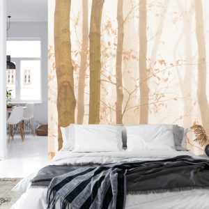 Papier Peint Forêt Dans Le Brouillard – Image 8