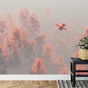 Papier Peint Forêt Dans Le Brouillard – Image 7