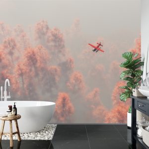 Papier Peint Forêt Dans Le Brouillard – Image 5