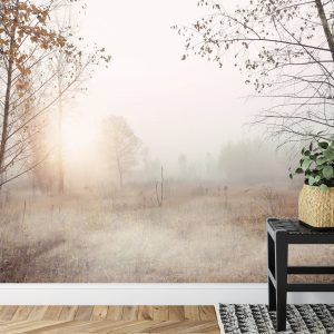 Papier Peint Forêt Dans Le Brouillard – Image 7