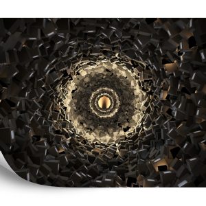 Papier Peint Forêt Dans Le Brouillard – Image 2