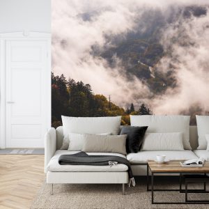 Papier Peint Forêt Dans Le Brouillard – Image 6