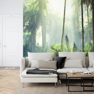 Papier Peint Forêt Dans Le Brouillard – Image 6